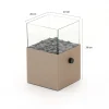 Cosiscoop Square gaslantaarn 20x20cm (h:30cm)
