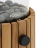 Cosiscoop Timber round gaslantaarn ø 18cm (h:30cm)