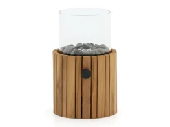 Cosiscoop Timber round gaslantaarn ø 18cm (h:30cm)