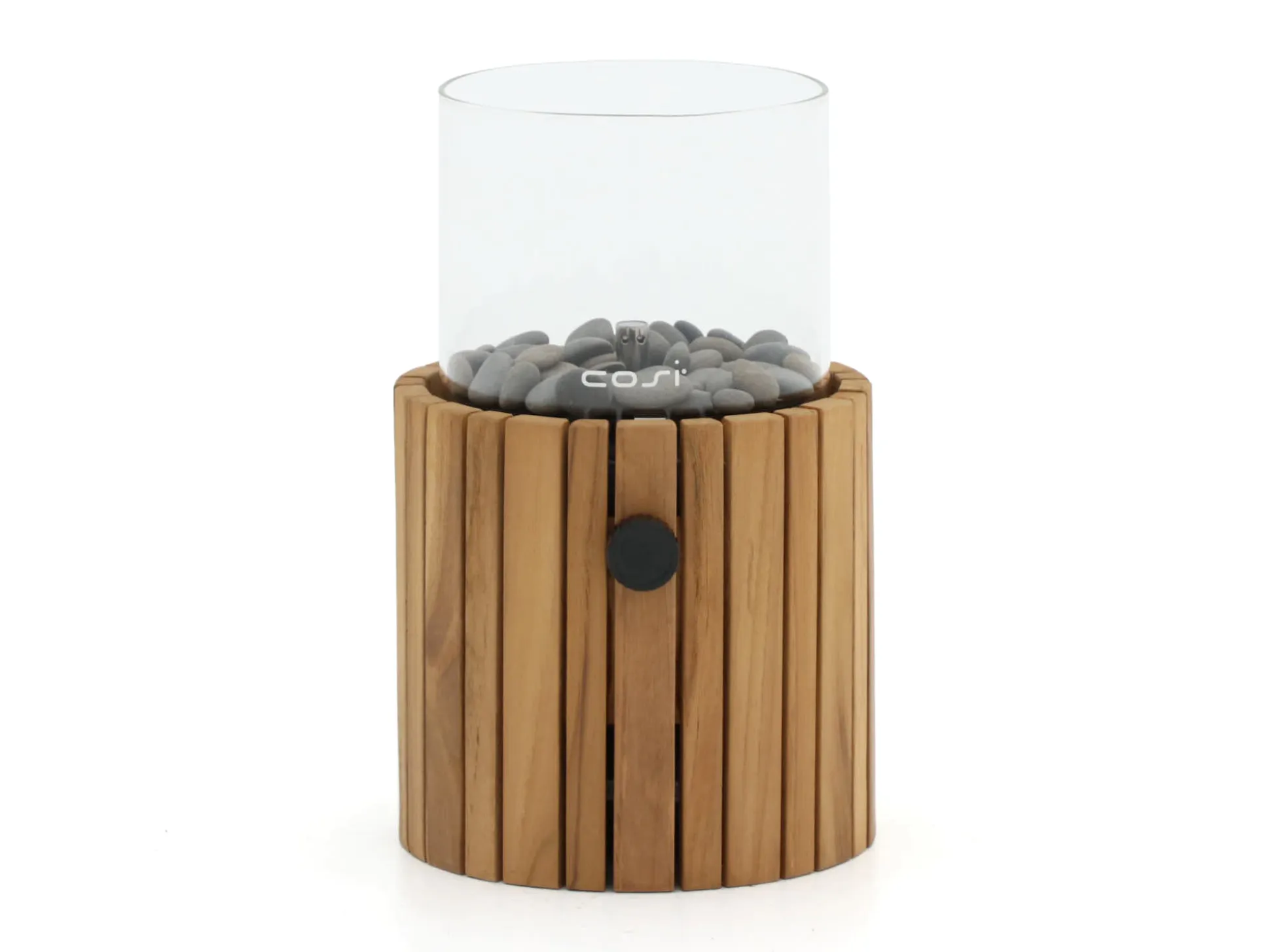 Cosiscoop Timber round gaslantaarn ø 18cm (h:30cm)