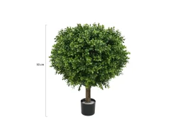 Designplants Buxus bol kunstplant (h:50cm)
