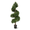 Designplants/Luca Lifestyle Buxus spiraal kunstboom (h:140cm) met Terreno Tall Balloon bloempot