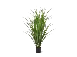 Designplants/Luca Lifestyle Rietgras kunstplant (h:100cm) met Bordo Balloon bloempot