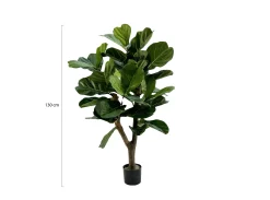 Designplants Lyrata Y kunstboom (h:130cm)