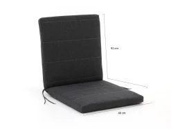Fiber tuinkussen laag 92x46cm