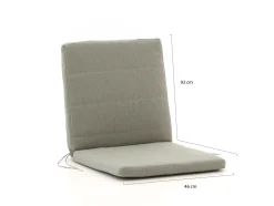 Fiber tuinkussen laag 92x46cm