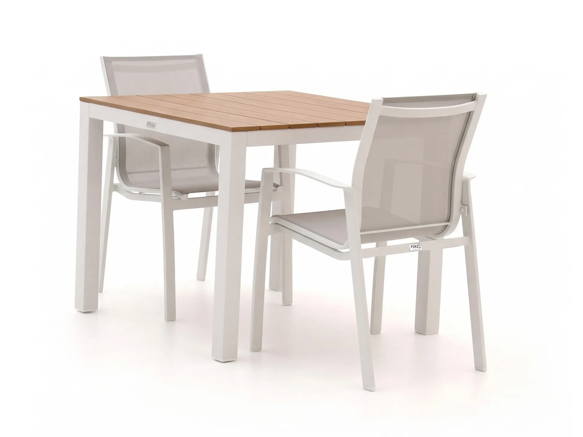 Forza Altea/Fidenza 90cm dining tuinset 3-delig stapelbaar