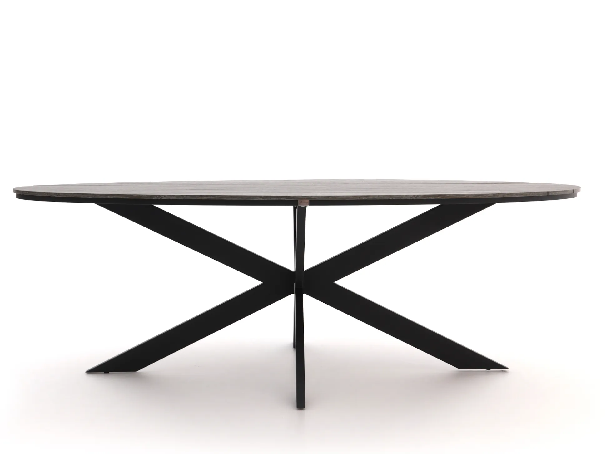Forza Capri/Fidenza ovaal 220cm dining tuinset 7-delig verstelbaar