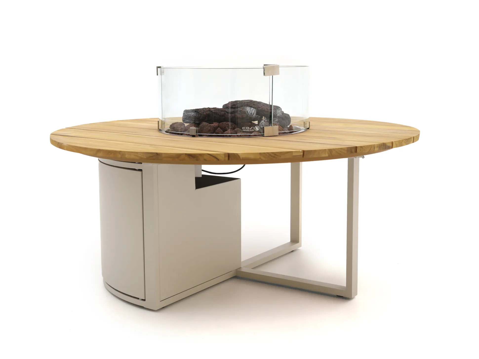 Forza Cecita/Cosiloft hoek loungeset met vuurtafel 6-delig
