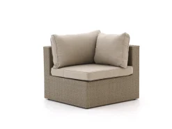 Forza Cecita/Cosiloft hoek loungeset met vuurtafel 6-delig