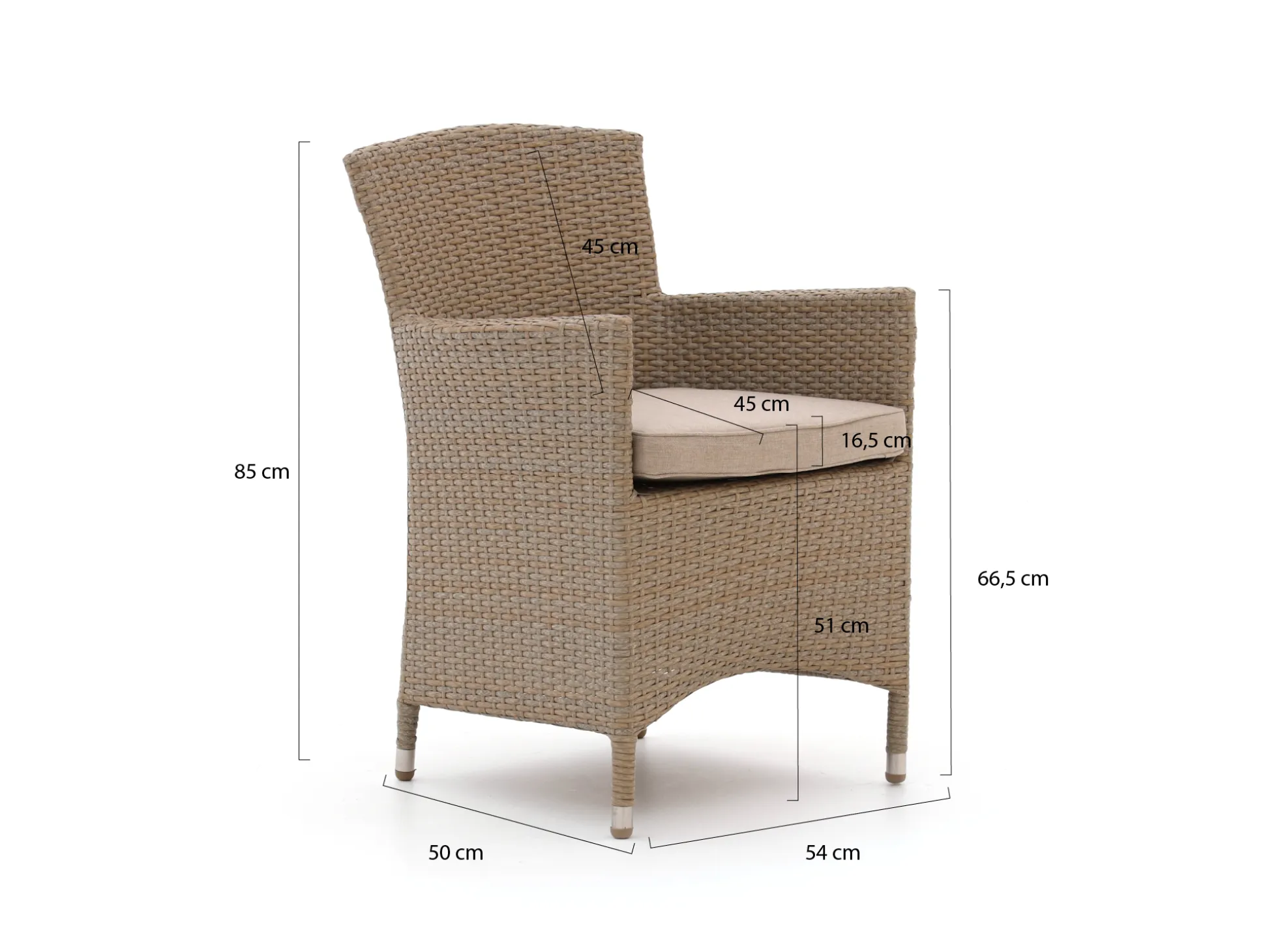 Forza Cecita dining tuinstoel
