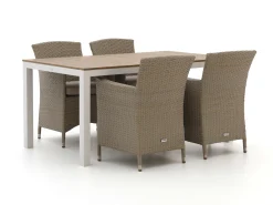 Forza Cecita/Fidenza 160cm dining tuinset 5-delig