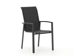 Forza Centallo/Fidenza ø149cm dining tuinset 7-delig stapelbaar