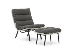Forza Marradi lounge tuinstoel met voetenbank