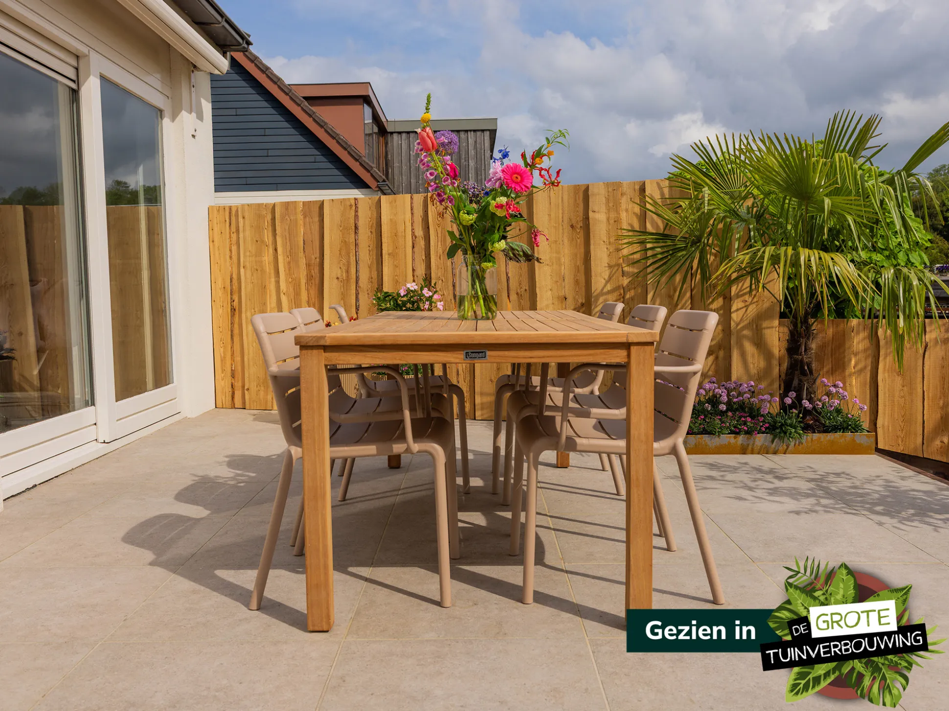 Forza Narni dining tuinstoel stapelbaar