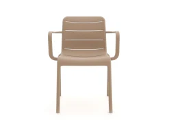 Forza Narni/ROUGH-K ø 115cm dining tuinset 5-delig stapelbaar