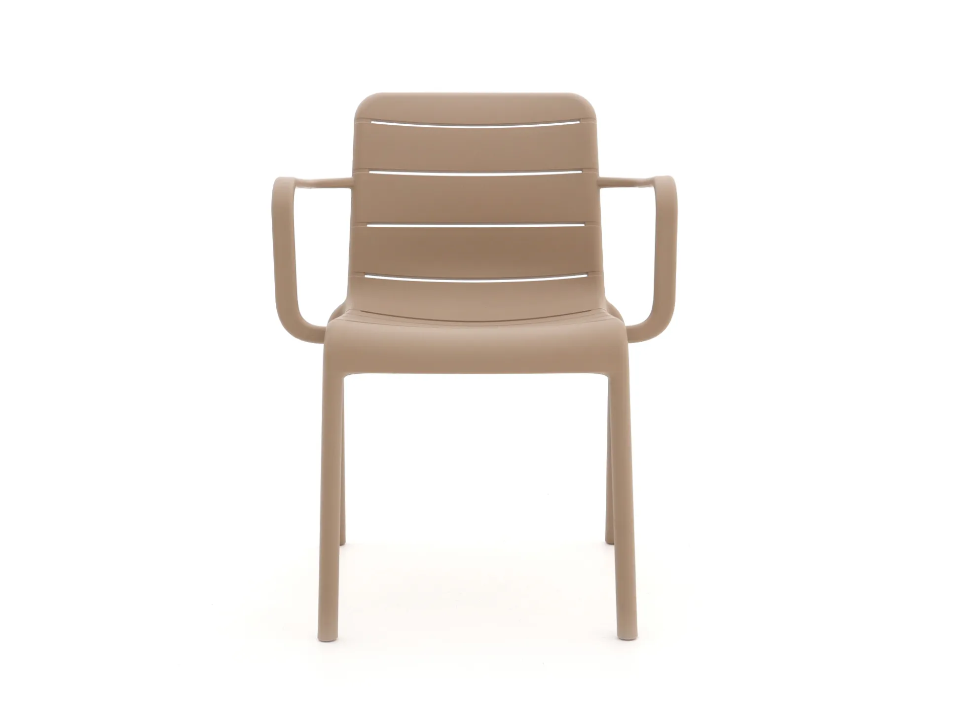 Forza Narni/ROUGH-K ø 115cm dining tuinset 5-delig stapelbaar
