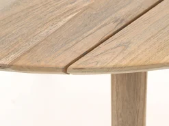 Forza Narni/ROUGH-K ø 115cm dining tuinset 5-delig stapelbaar