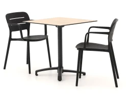 Forza Pazzia/Canzo 70cm dining tuinset 3-delig stapelbaar