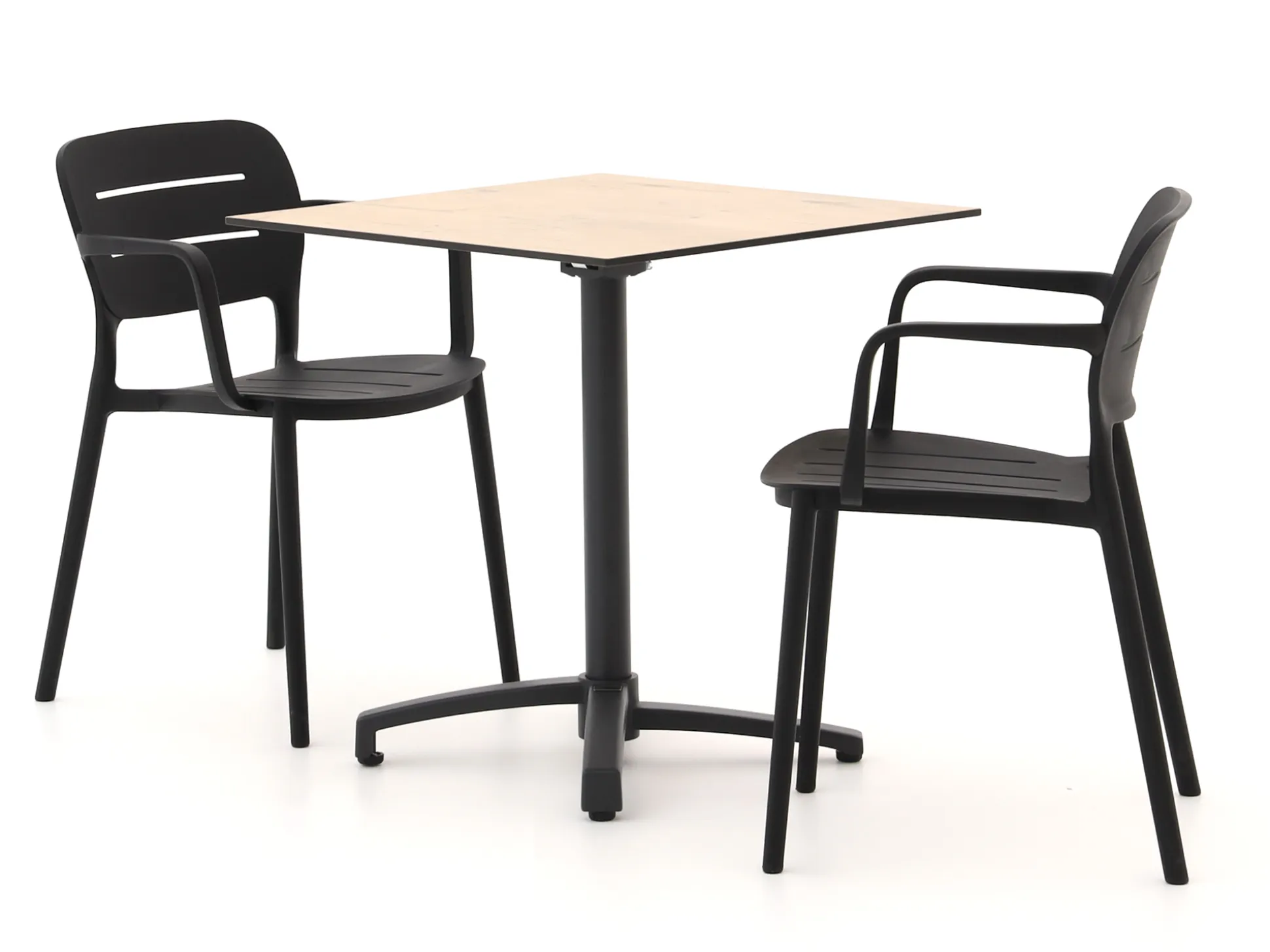 Forza Pazzia/Canzo 70cm dining tuinset 3-delig stapelbaar
