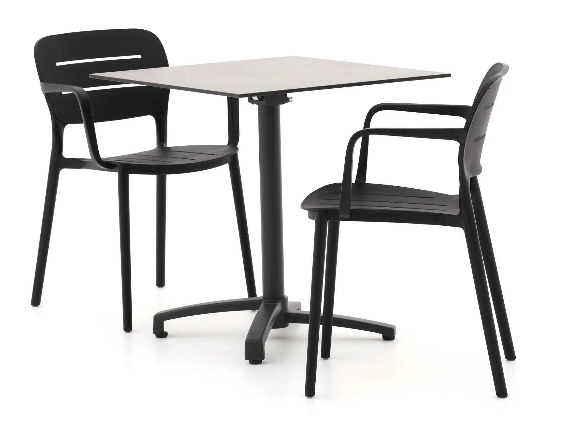 Forza Pazzia/Canzo 70cm dining tuinset 3-delig stapelbaar
