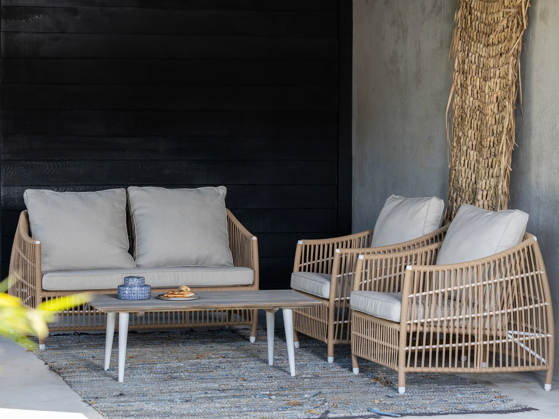 Forza Pazzia lounge tuinstoel stapelbaar