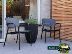 Forza Pazzia lounge tuinstoel stapelbaar