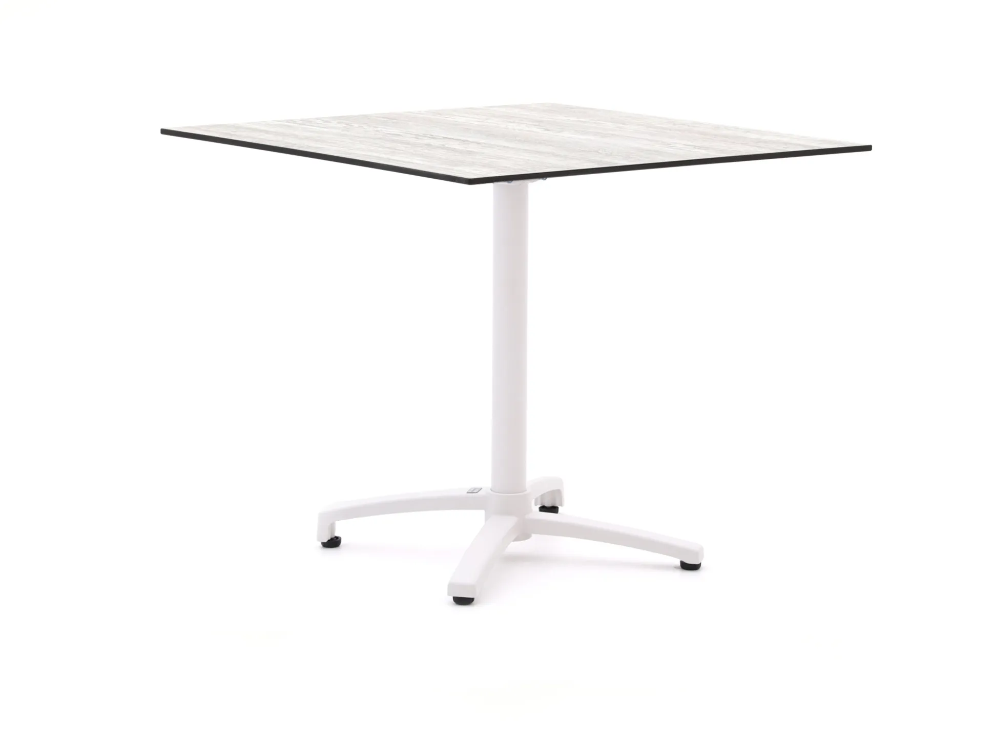 Forza Ripi/Canzo 80cm dining tuinset 5-delig stapelbaar inklapbaar