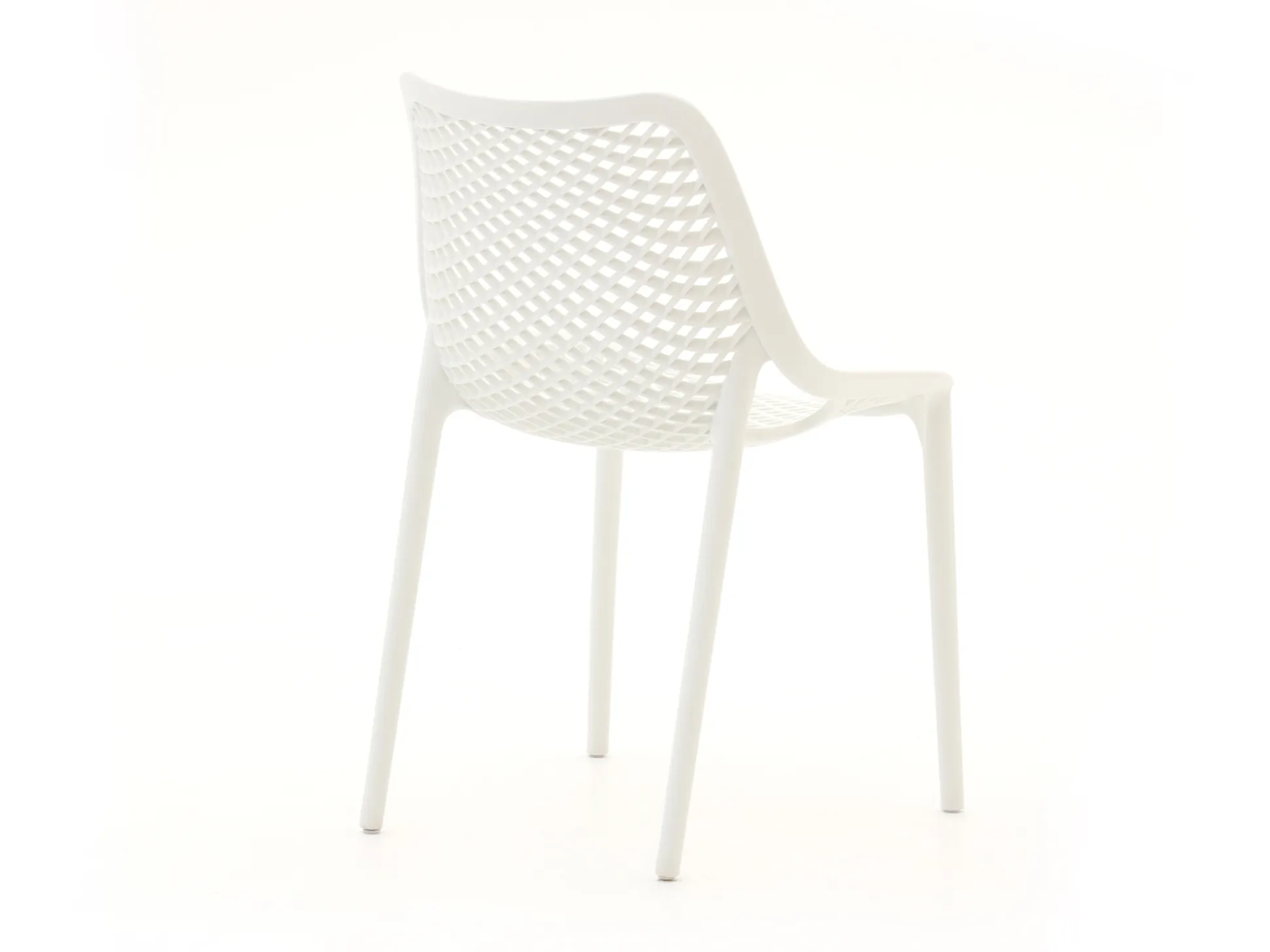 Forza Ripi/Canzo 80cm dining tuinset 5-delig stapelbaar inklapbaar