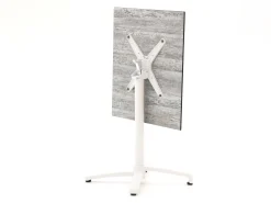 Forza Ripi/Canzo 80cm dining tuinset 5-delig stapelbaar inklapbaar
