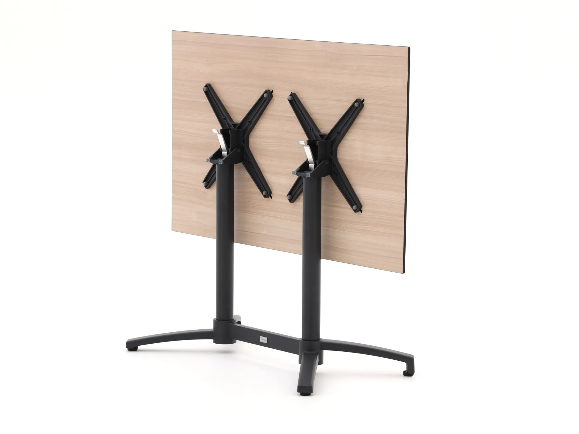 Forza Ripi/Canzo 140cm dining tuinset 5-delig stapelbaar inklapbaar