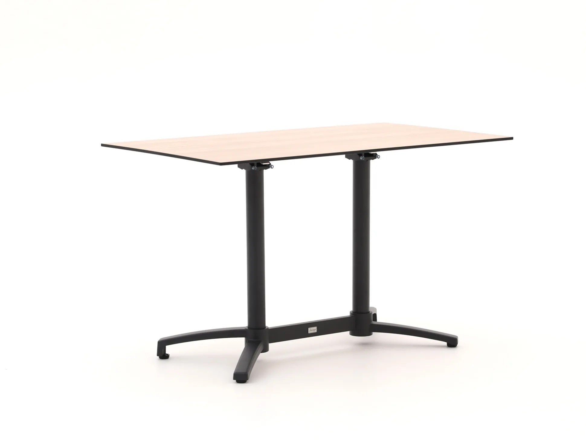 Forza Ripi/Canzo 140cm dining tuinset 5-delig stapelbaar inklapbaar