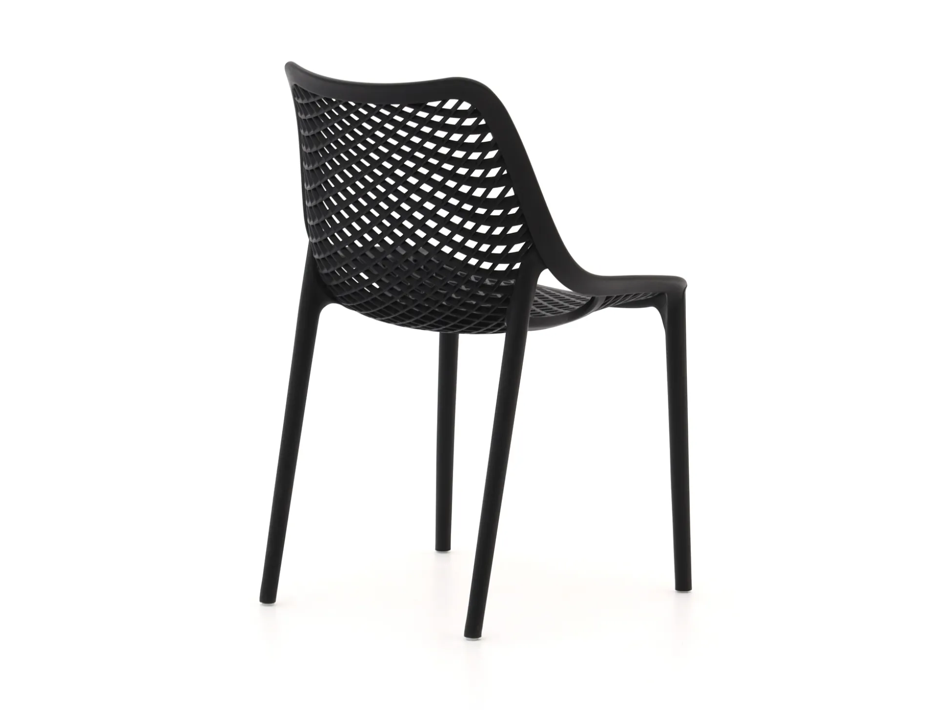 Forza Ripi/Canzo 80cm dining tuinset 5-delig stapelbaar inklapbaar