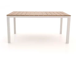Forza Ripi/Fidenza 160cm dining tuinset 5-delig stapelbaar