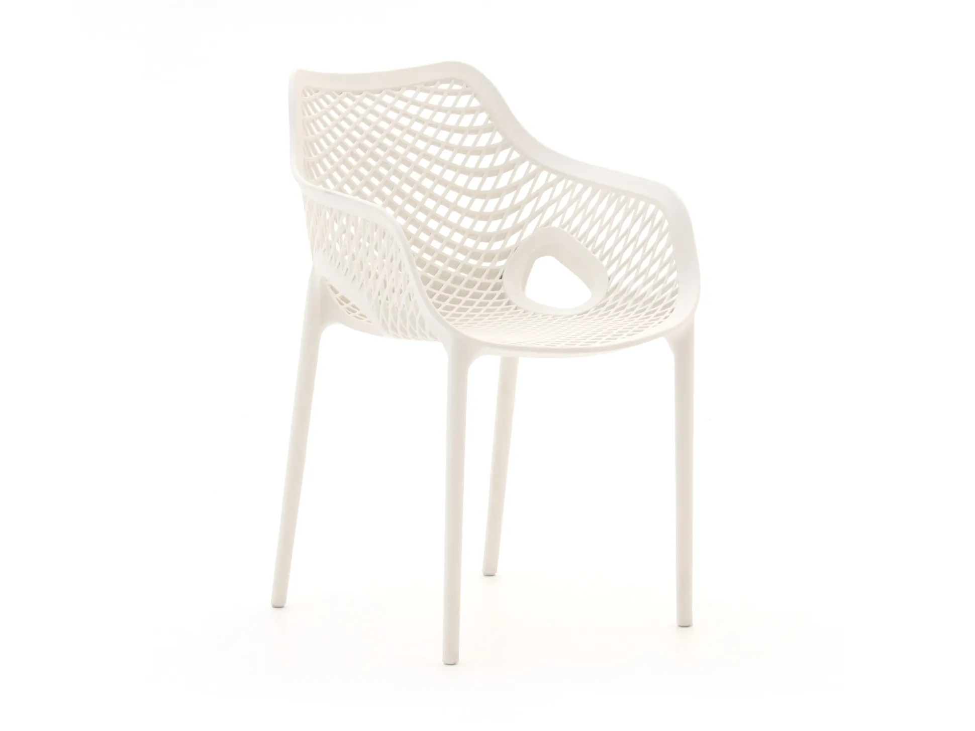 Forza Ripi/Fidenza ø149cm dining tuinset 7-delig stapelbaar