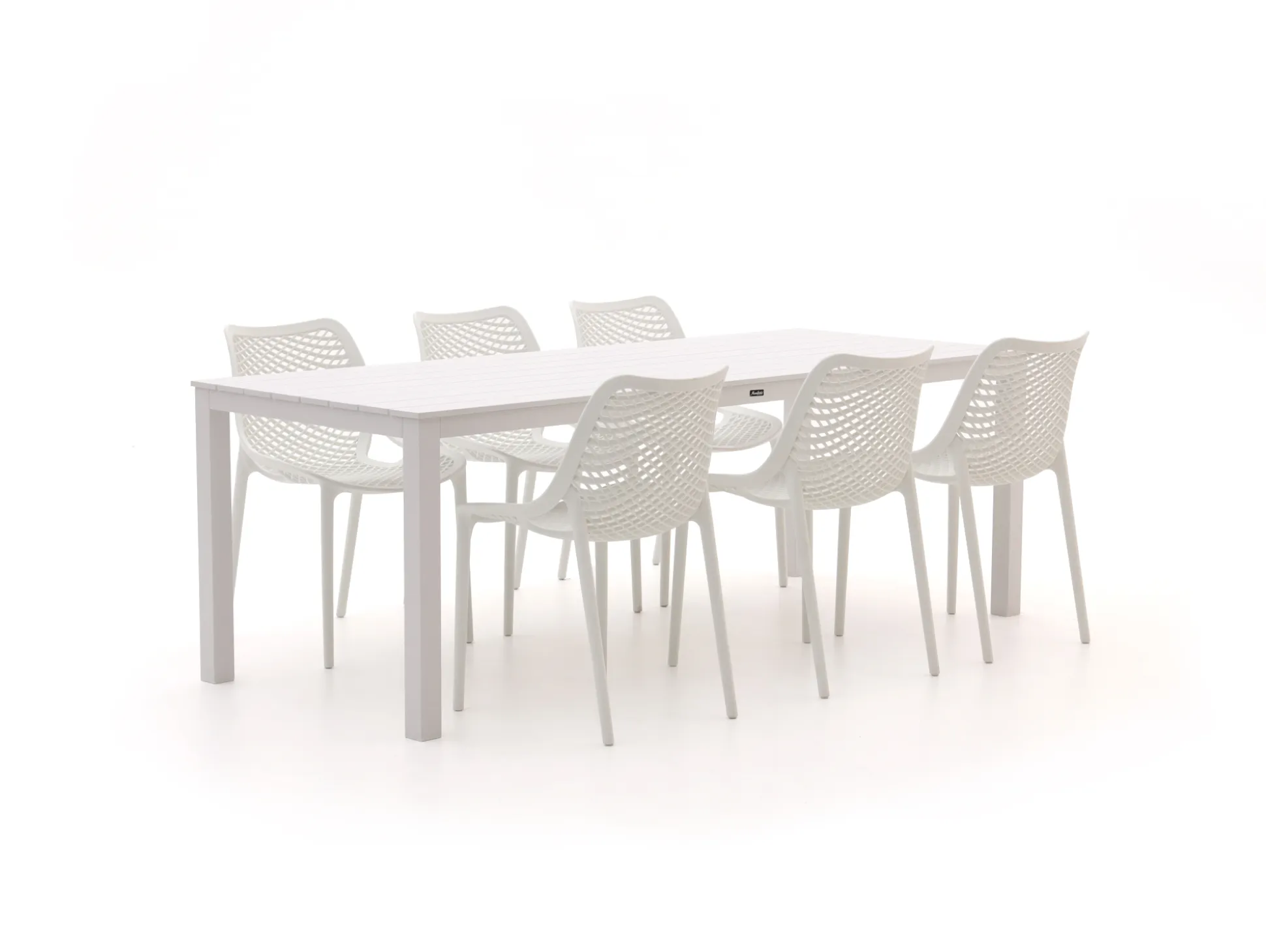 Forza Ripi/Menzano 220cm dining tuinset 7-delig stapelbaar