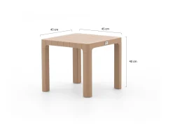 Forza Russi bijzet tuintafel 45x45x40cm