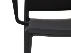 Forza Sile/Canzo 120cm dining tuinset 5-delig stapelbaar inklapbaar