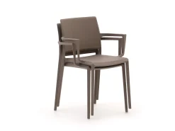 Forza Sile dining tuinstoel stapelbaar