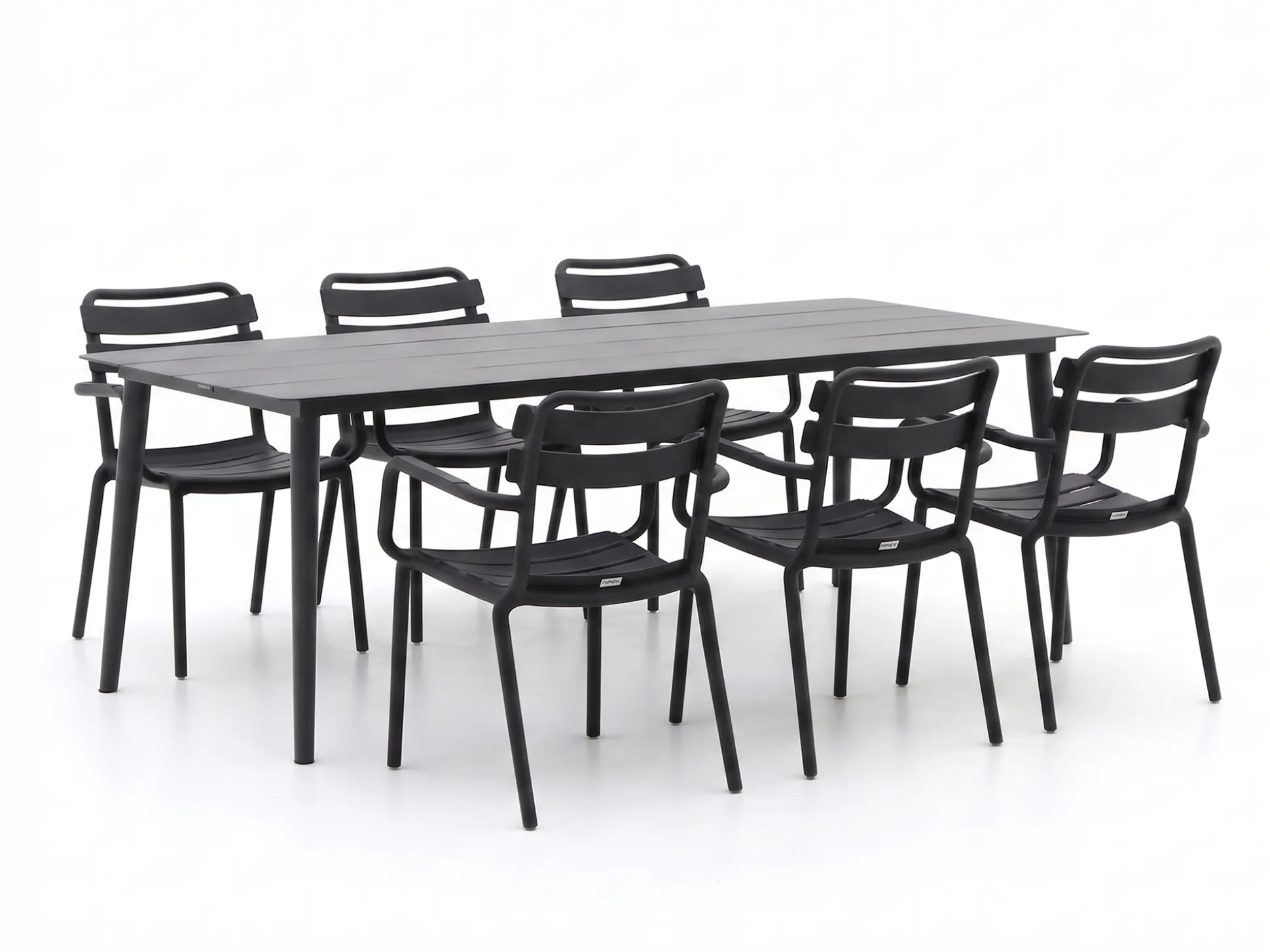 Forza Vico/Sora 220cm dining tuinset 7-delig stapelbaar