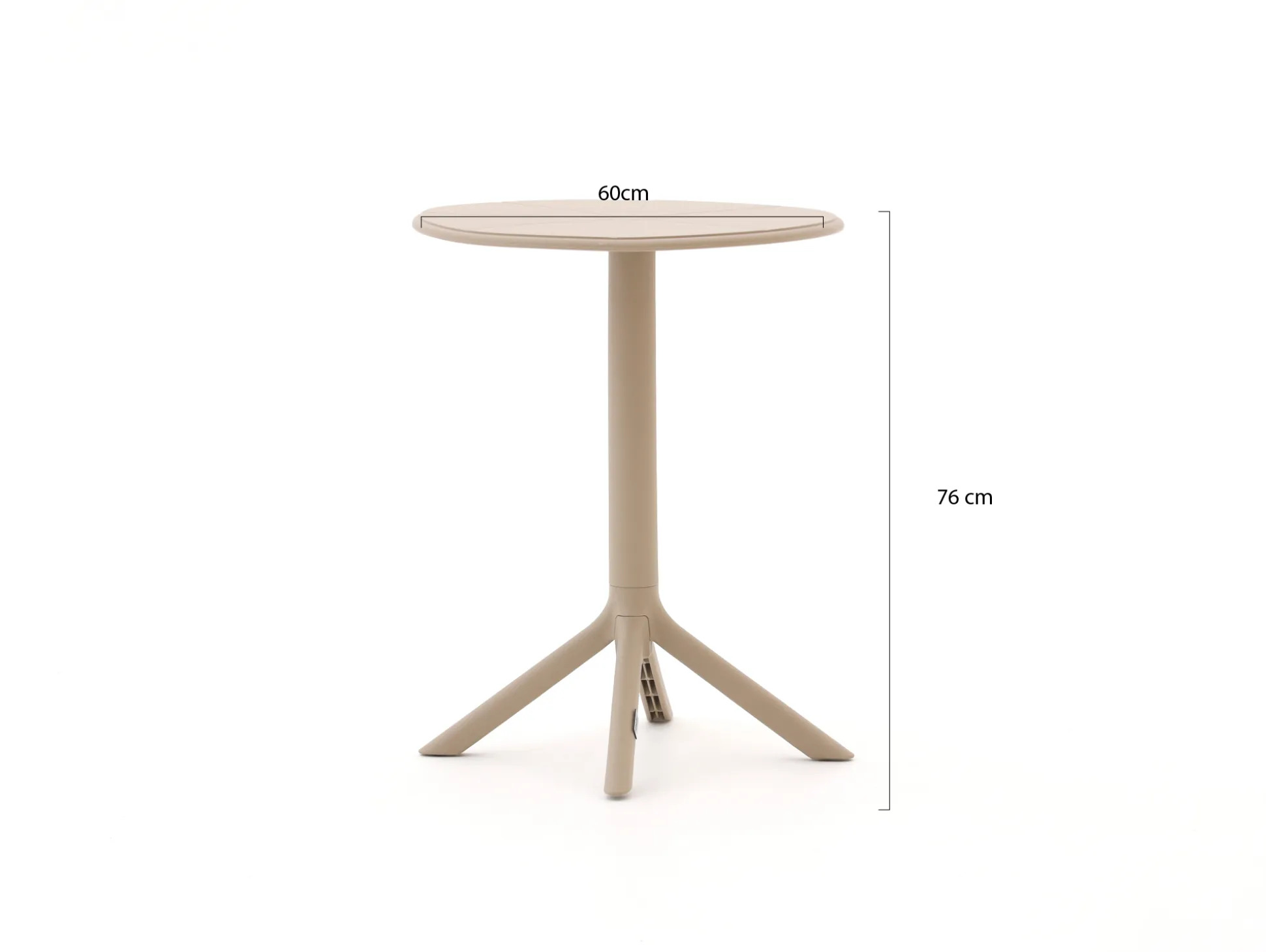 Forza Xitta/Rieti ø60cm balkonset 3-delig