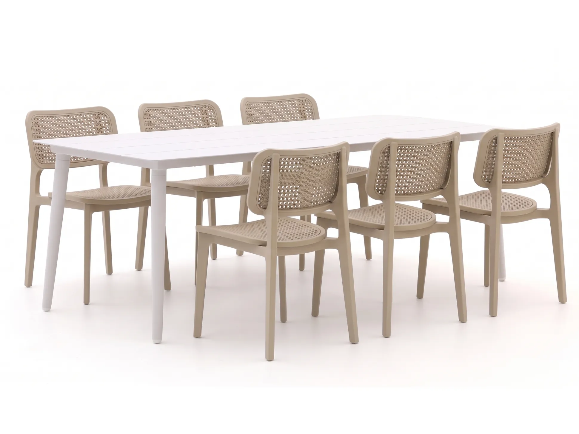 Forza Xitta/Sora 220cm dining tuinset 7-delig