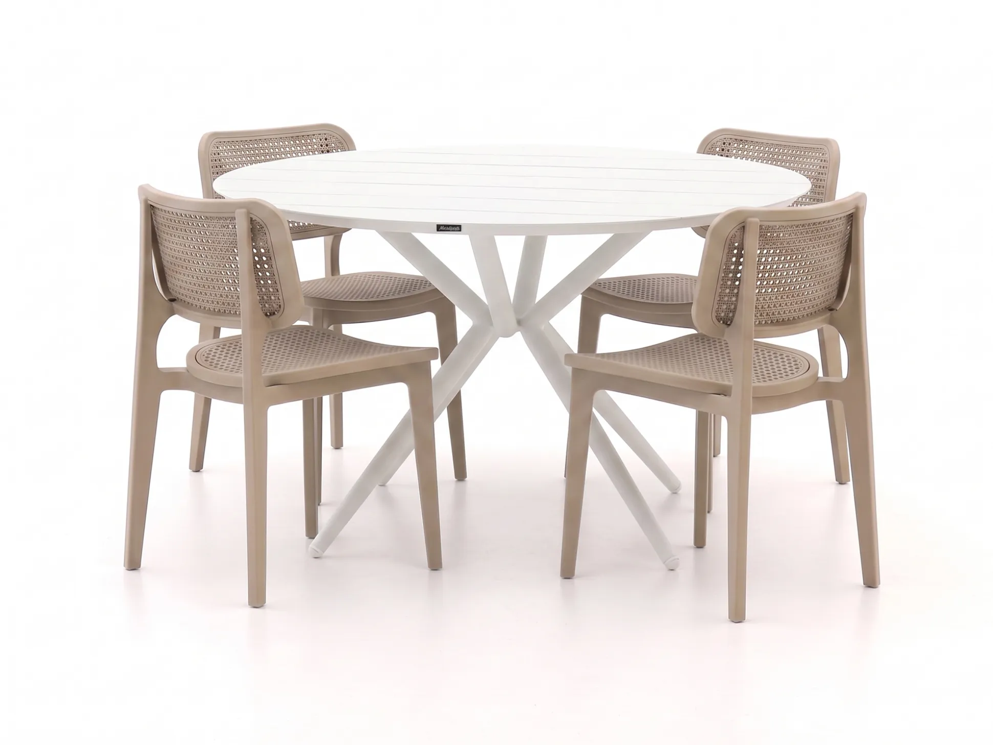 Forza Xitta/Sora ø127cm dining tuinset 5-delig