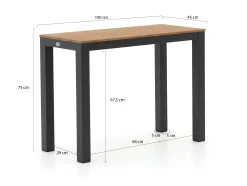 Glatz Alu-Twist parasol 240x240cm