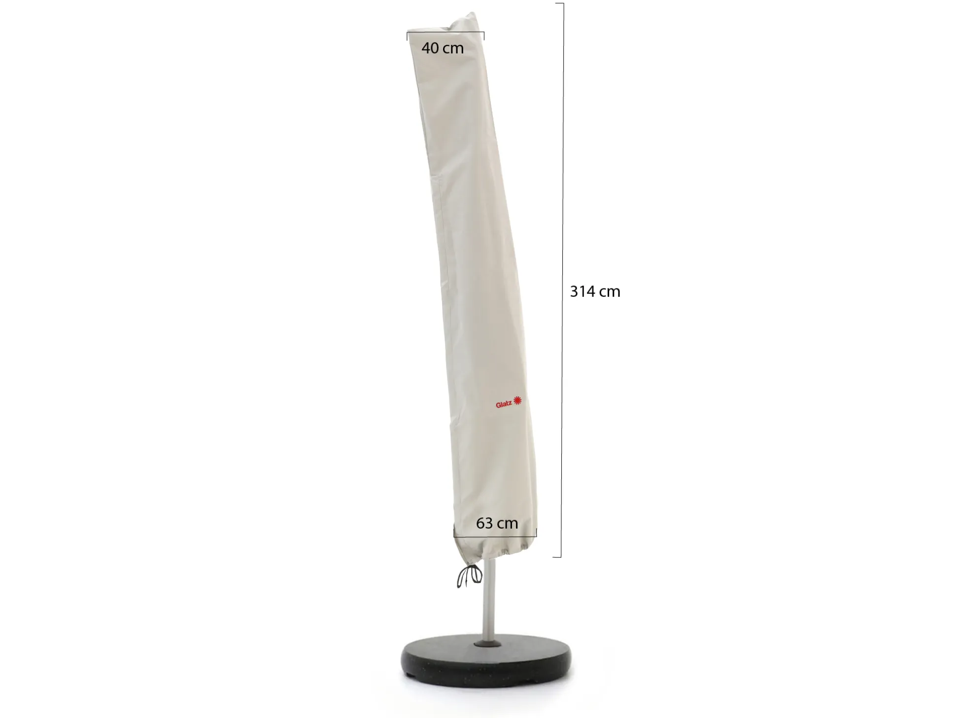 Glatz Parasol beschermhoes t.b.v. Fortello LED