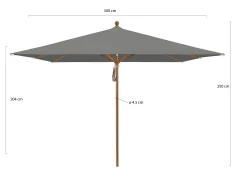 Glatz Piazza parasol ø 300cm