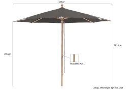 Glatz Piazzino parasol ø 300cm
