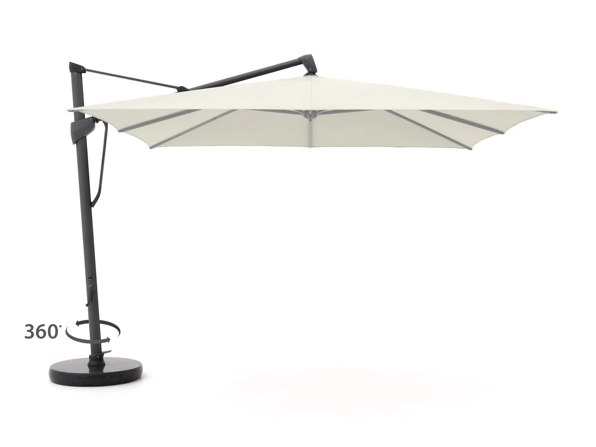 Glatz Sombrano S+ Easy zweefparasol 300x300cm