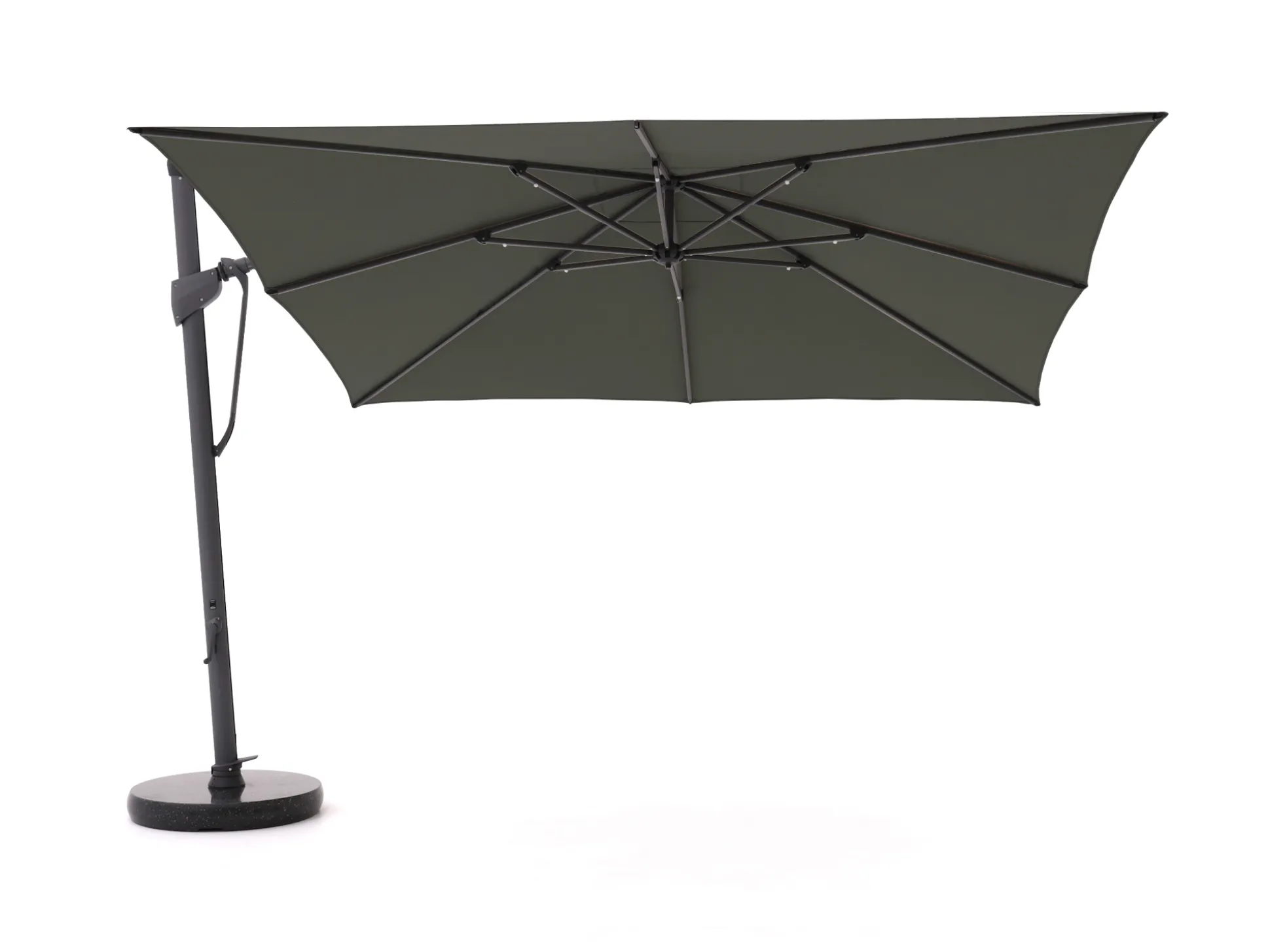 Glatz Sombrano S+ Easy zweefparasol 300x300cm