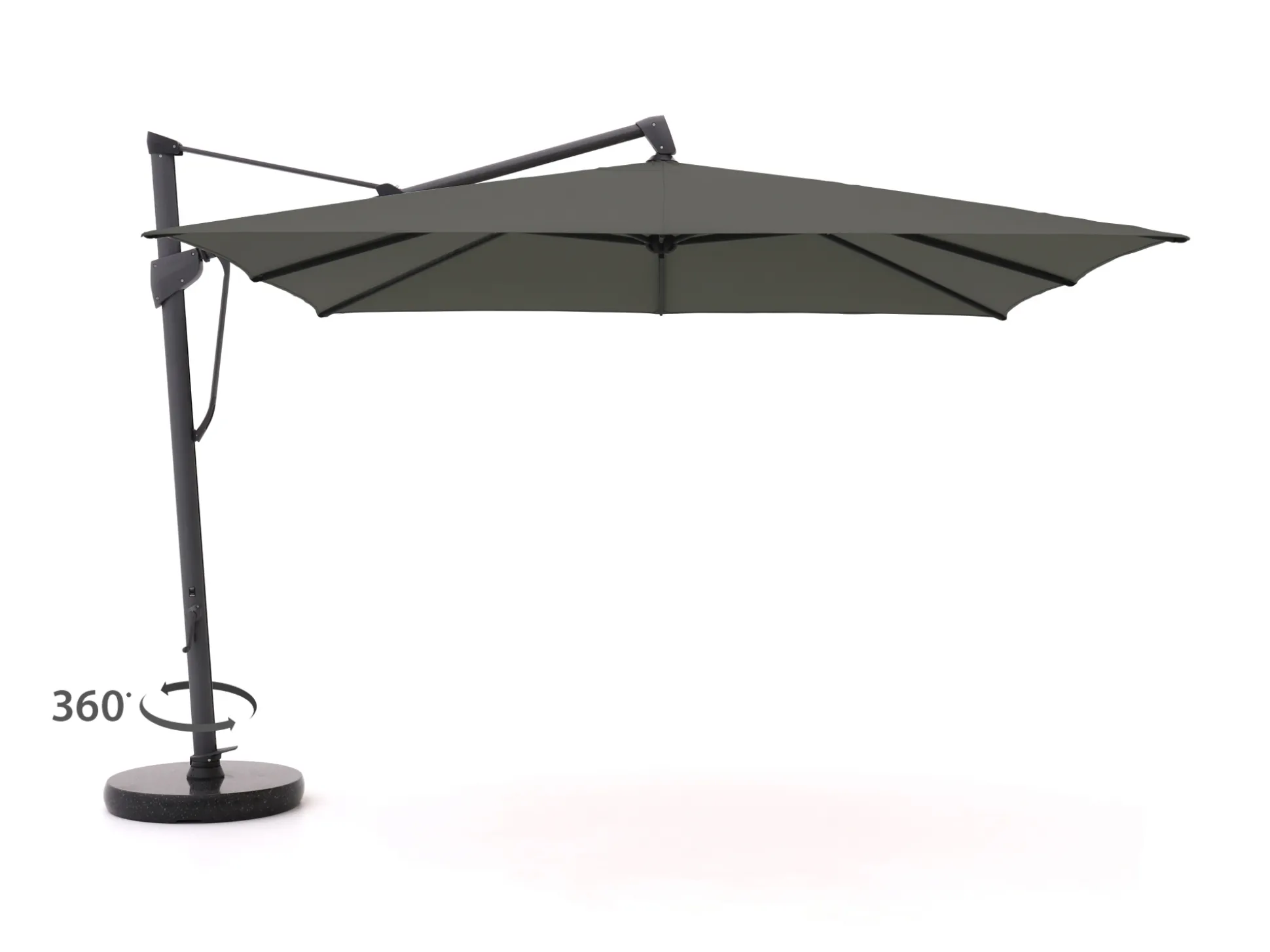 Glatz Sombrano S+ Easy zweefparasol 300x300cm